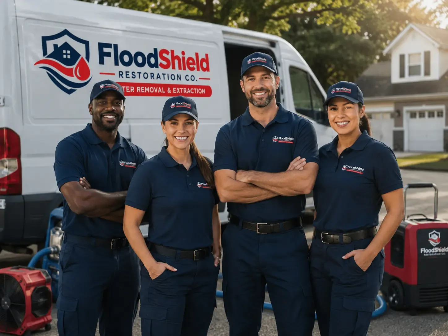Flood Damage Restoration company in West Manchester, OH